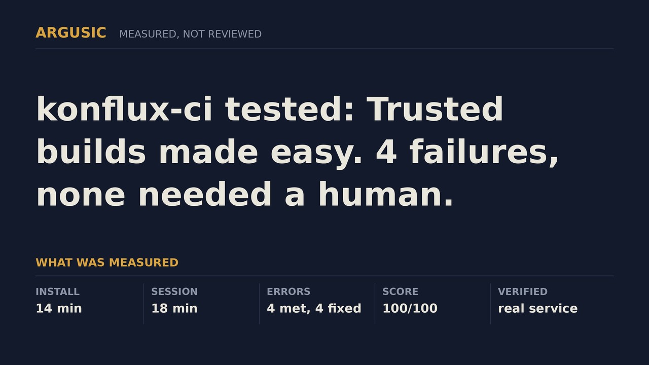 Argusic testing konflux-ci, recorded session