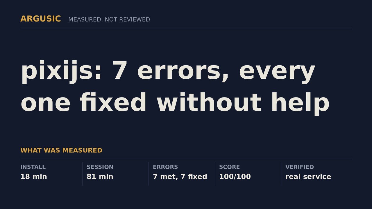 Argusic testing pixijs, recorded session